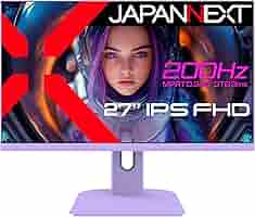 【動作確認のみ】JAPANNEXT 27インチ FHD 200HZ モニター JAPANNEXT 28.2インチ IPSパネル搭載 4K Plus(3840x2560)解像度